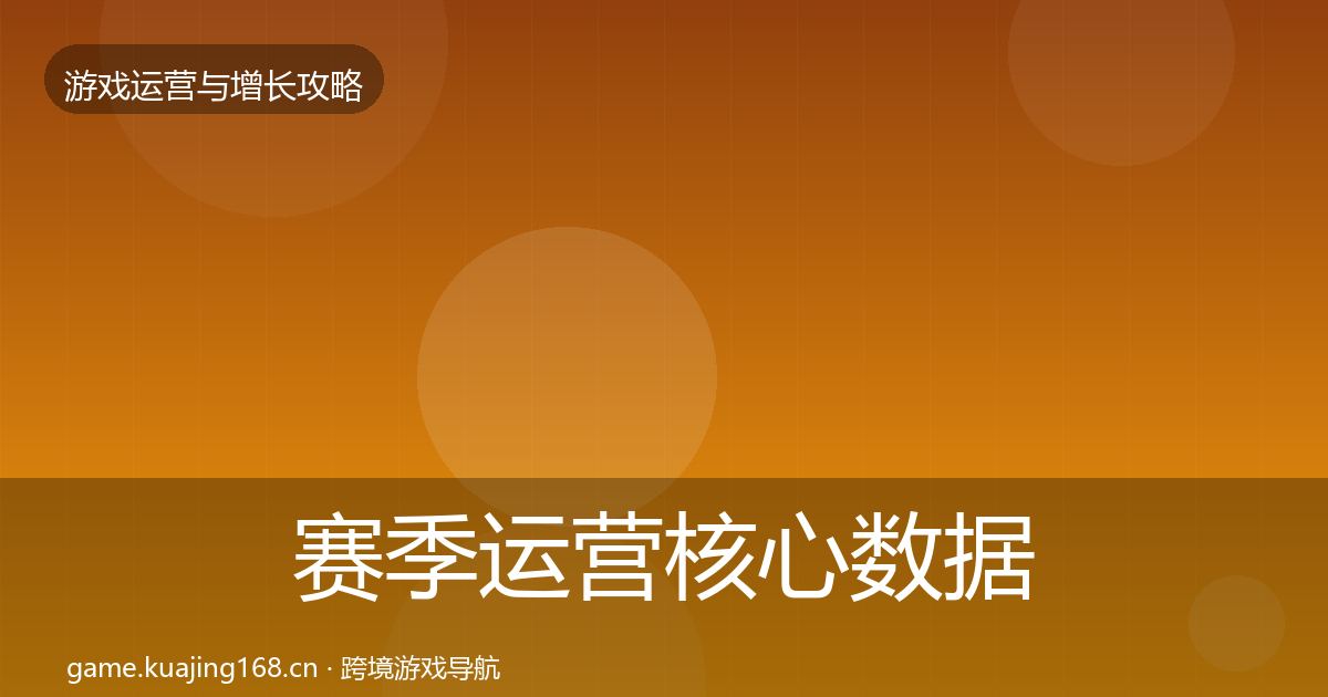 赛季运营核心数据指标实践指南·第1000篇