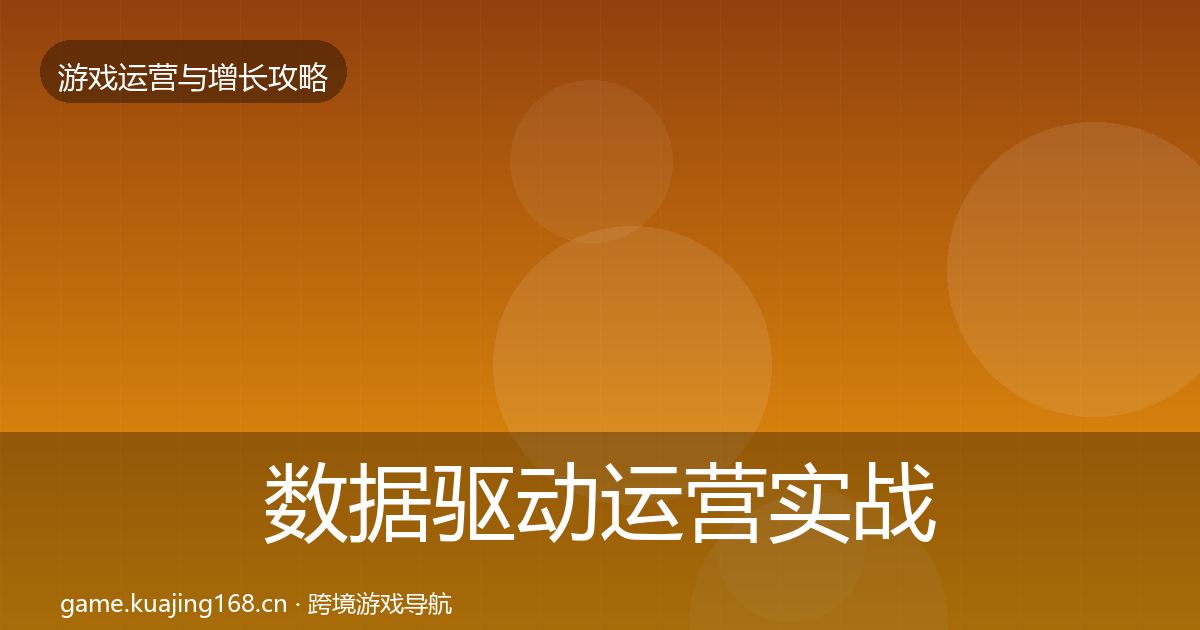 数据驱动运营实战攻略实践指南·第1003篇