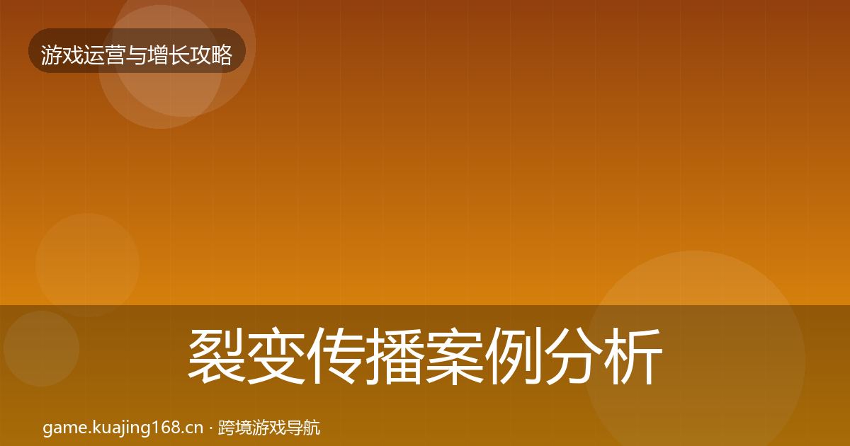 裂变传播案例分析入门到进阶·第1012篇