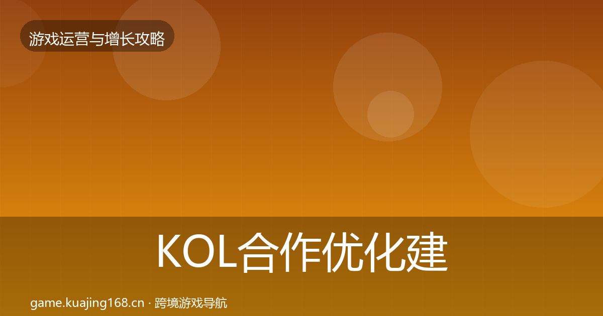 KOL合作优化建议要点梳理·第1024篇