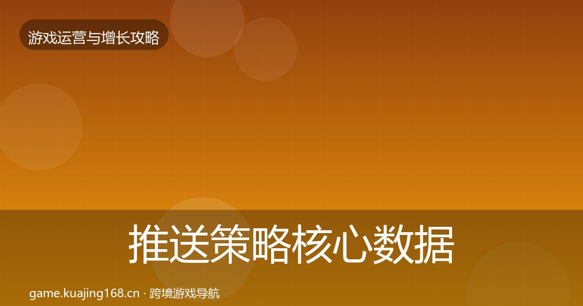 推送策略核心数据指标入门到进阶·第1039篇
