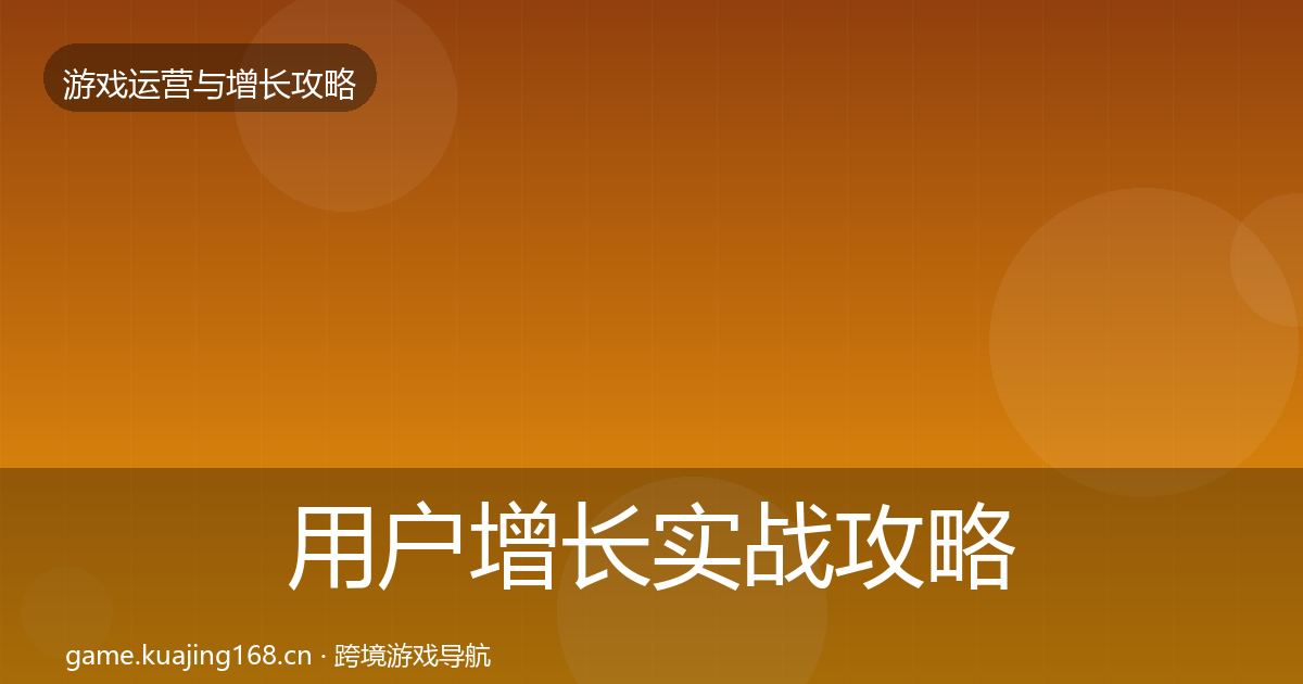 用户增长实战攻略全攻略·第1041篇