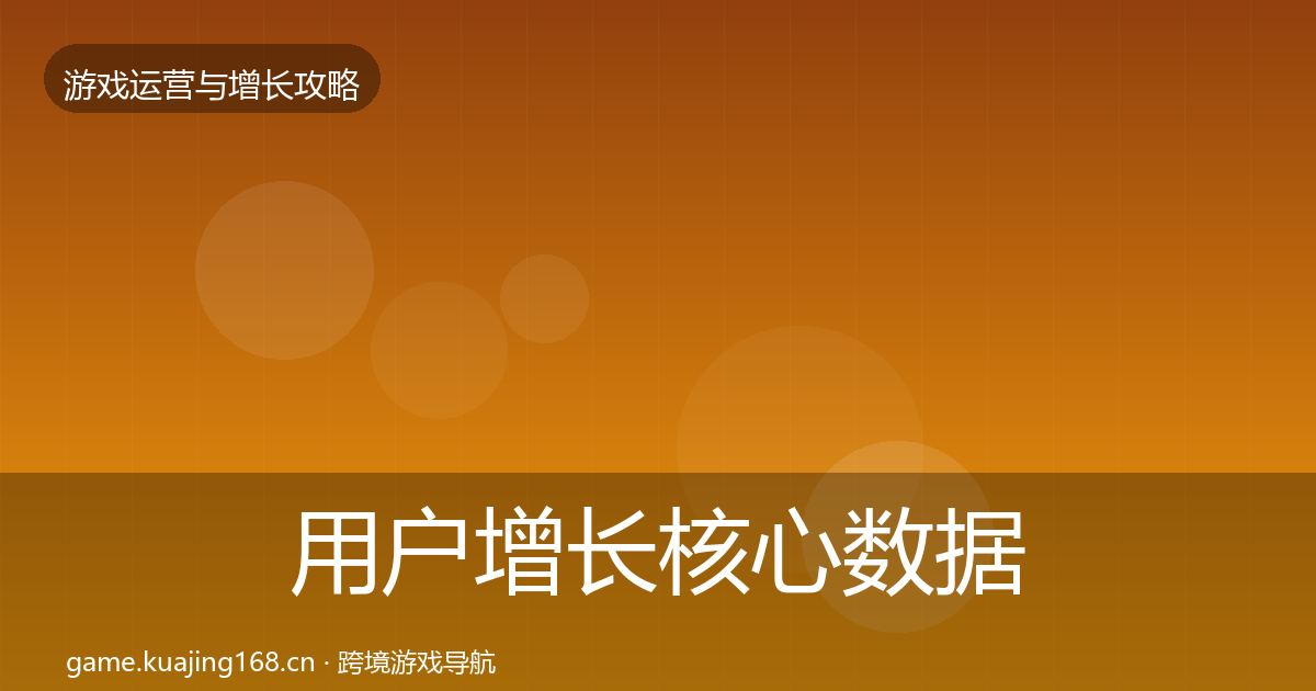 用户增长核心数据指标全攻略·第1116篇