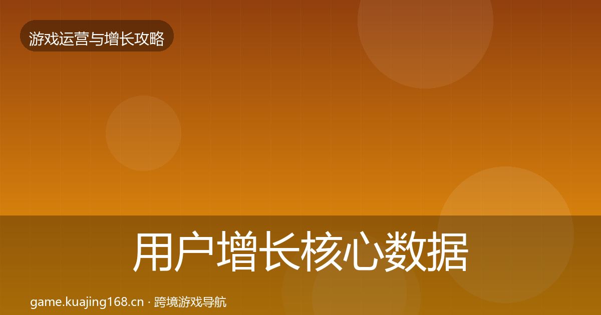 用户增长核心数据指标全攻略·第1156篇