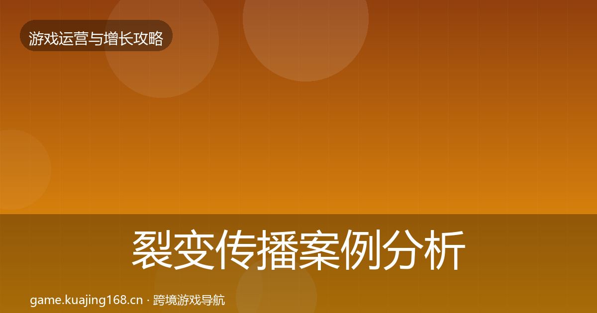 裂变传播案例分析入门到进阶·第1252篇