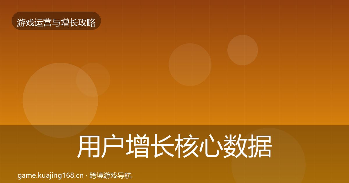 用户增长核心数据指标全攻略·第1356篇