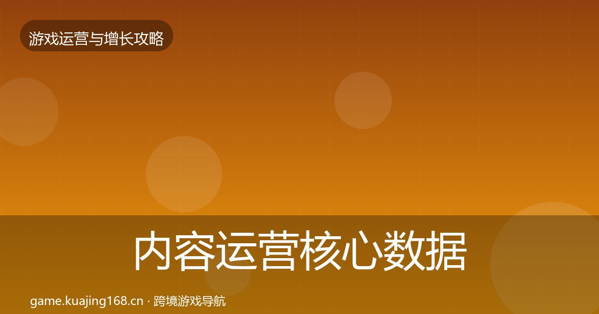 内容运营核心数据指标实践指南·第1359篇