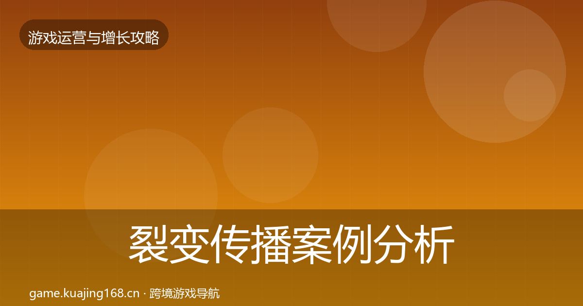 裂变传播案例分析入门到进阶·第1412篇