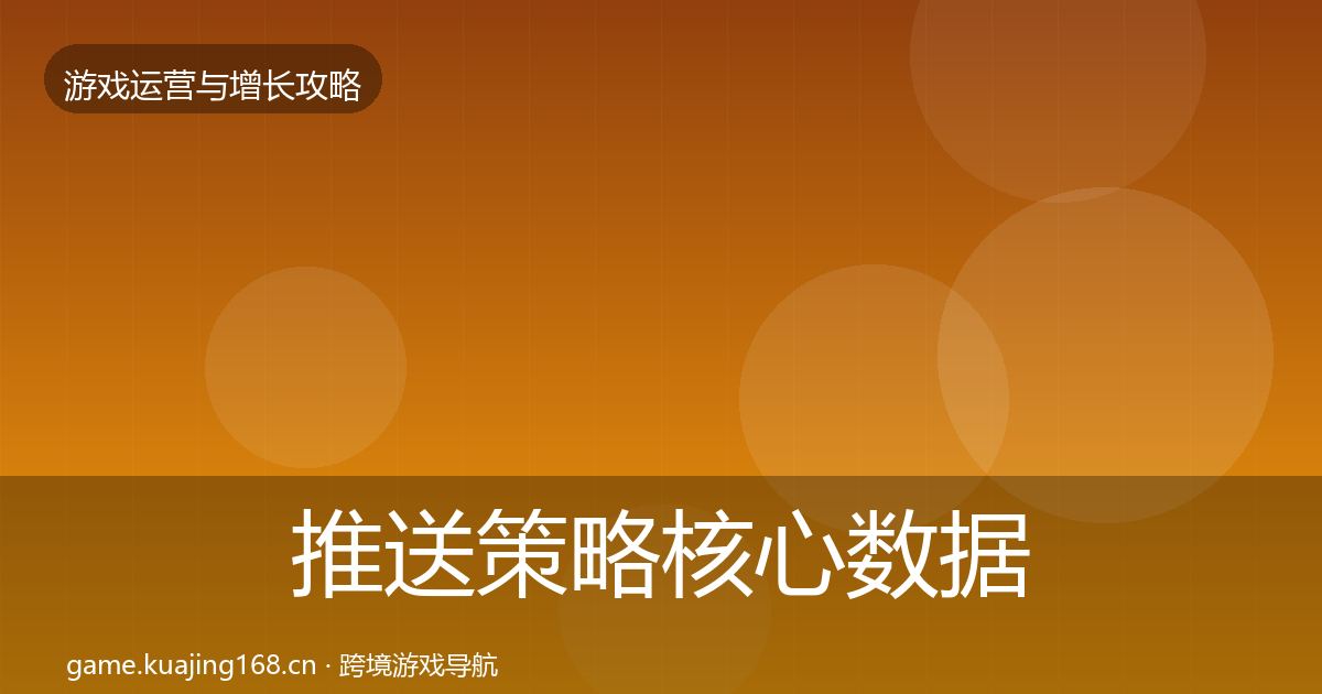 推送策略核心数据指标入门到进阶·第1439篇