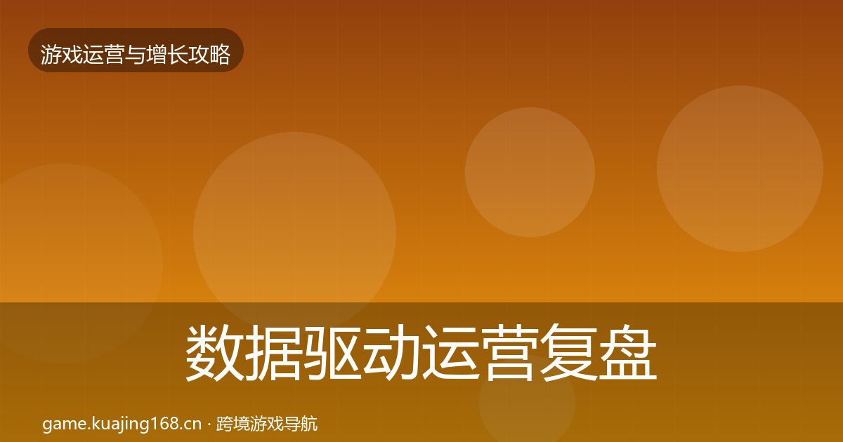 数据驱动运营复盘总结实践指南·第1468篇