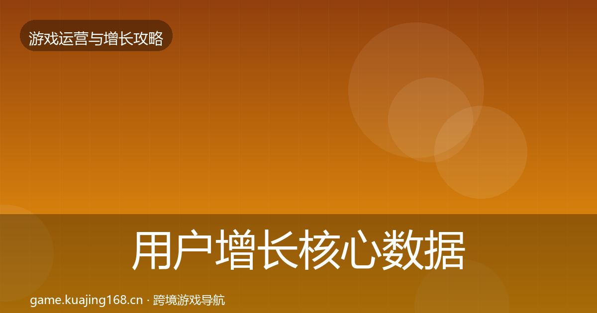 用户增长核心数据指标全攻略·第1476篇