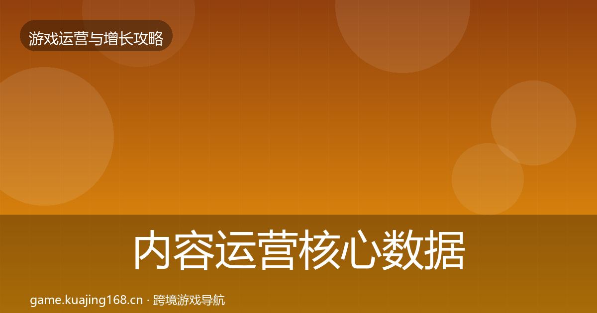 内容运营核心数据指标实践指南·第1479篇