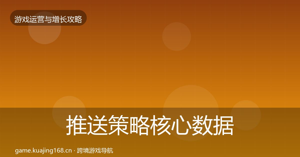 推送策略核心数据指标入门到进阶·第1519篇