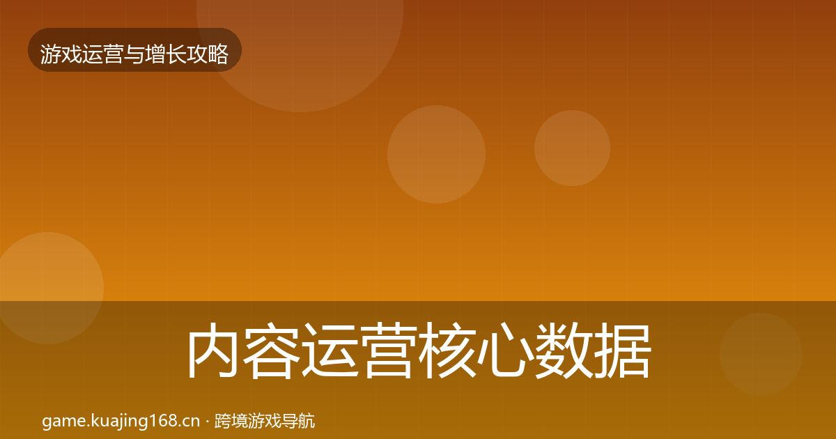内容运营核心数据指标实践指南·第1559篇