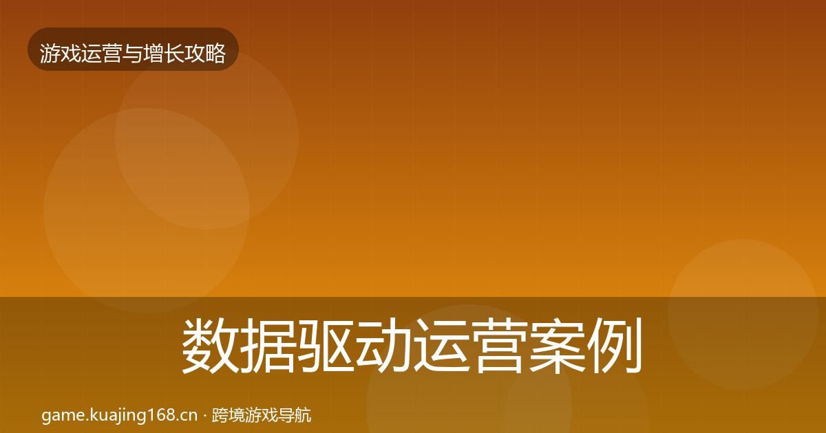数据驱动运营案例分析实践指南·第1573篇