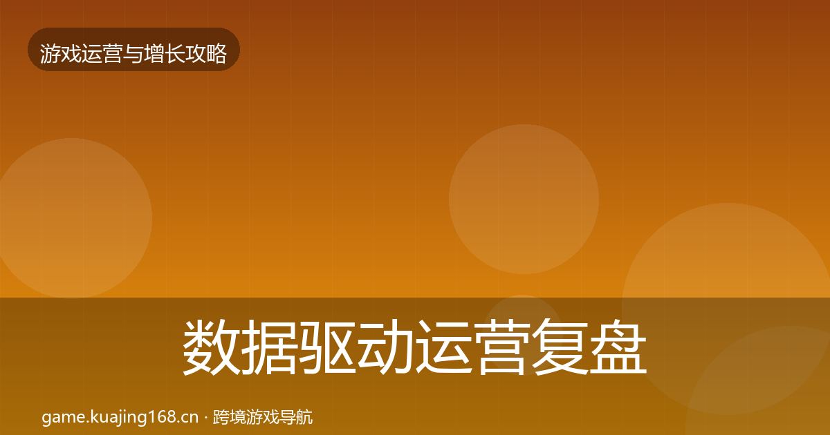 数据驱动运营复盘总结实践指南·第1588篇