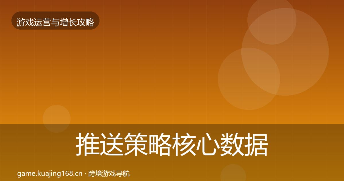 推送策略核心数据指标入门到进阶·第1719篇