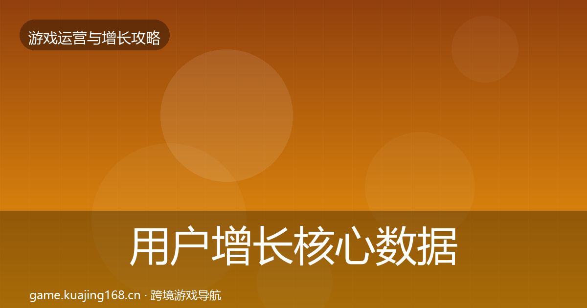 用户增长核心数据指标全攻略·第1756篇