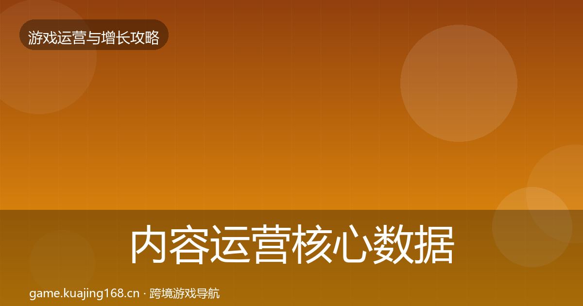 内容运营核心数据指标实践指南·第1759篇