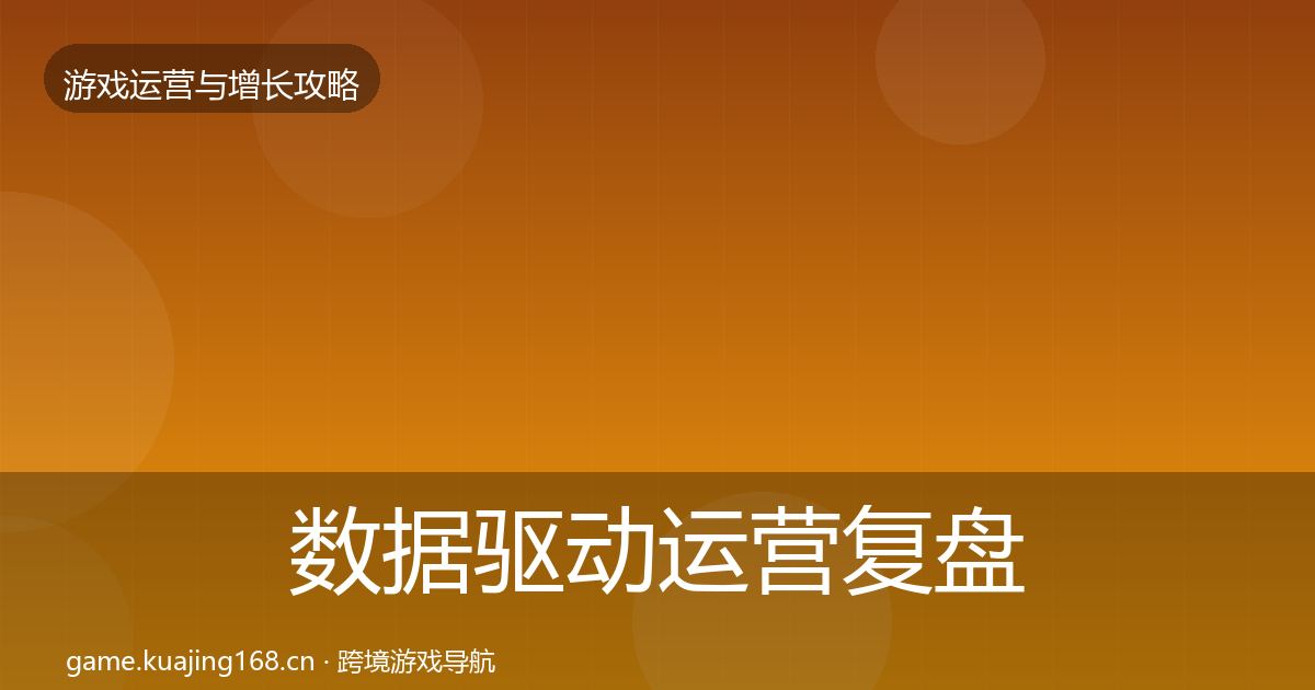 数据驱动运营复盘总结实践指南·第1788篇