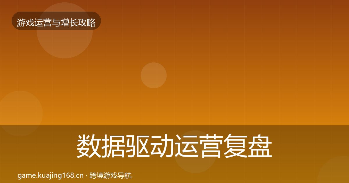 数据驱动运营复盘总结实践指南·第1868篇