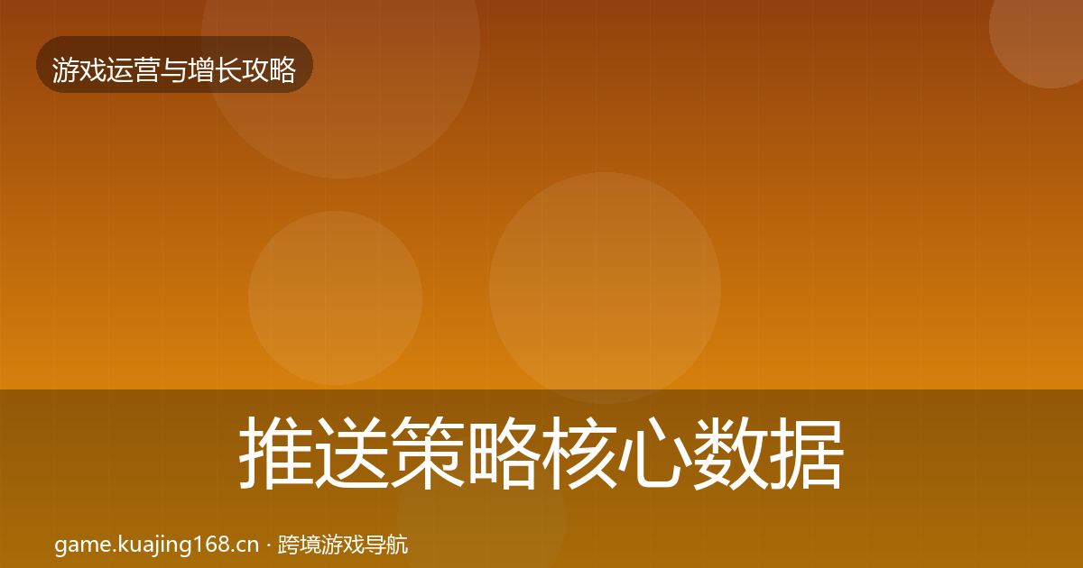 推送策略核心数据指标入门到进阶·第1879篇