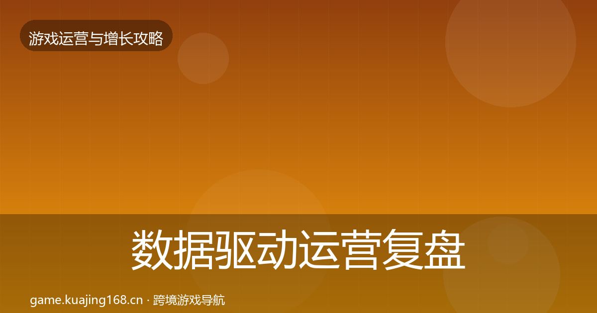 数据驱动运营复盘总结实践指南·第1988篇