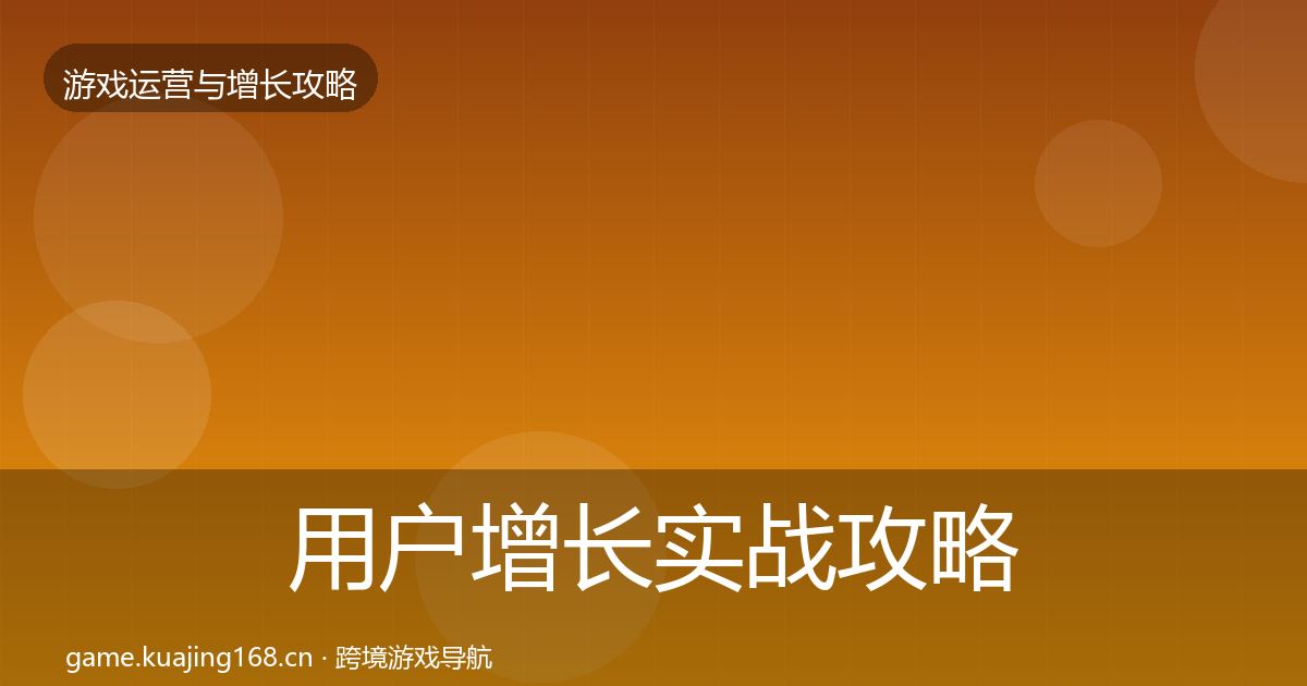 用户增长实战攻略全攻略·第2041篇