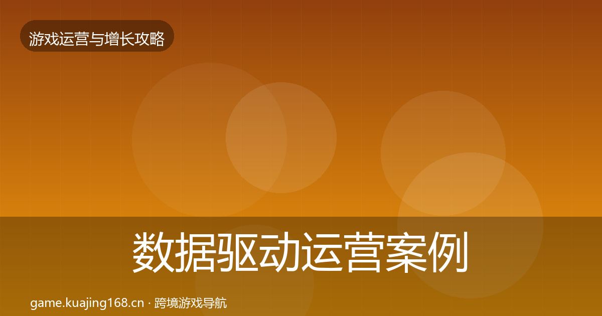 数据驱动运营案例分析实践指南·第2053篇