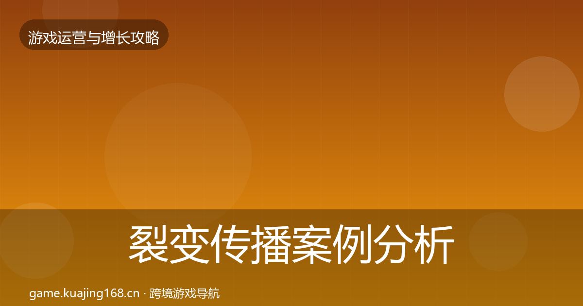 裂变传播案例分析入门到进阶·第2092篇