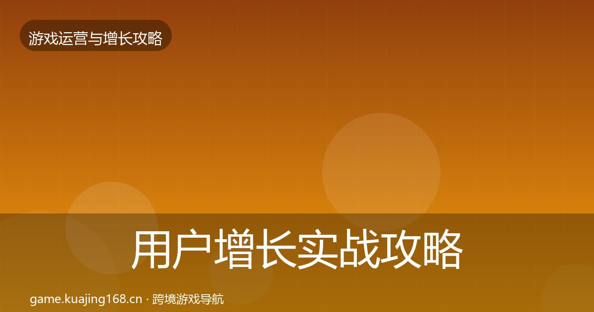 用户增长实战攻略全攻略·第2161篇