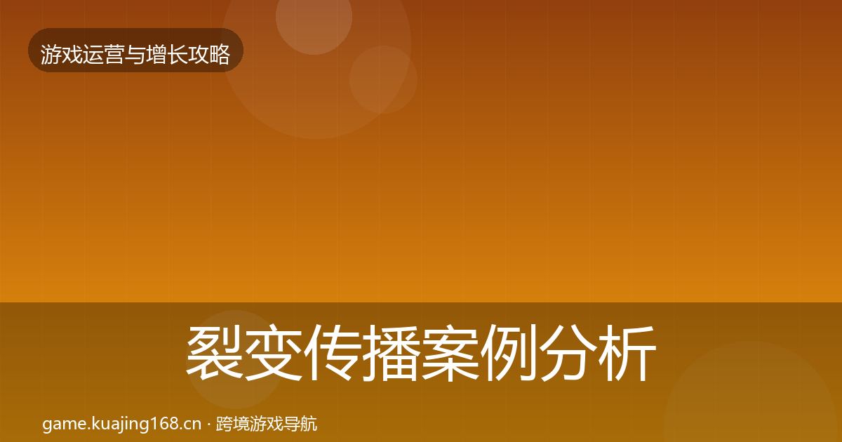 裂变传播案例分析入门到进阶·第2172篇
