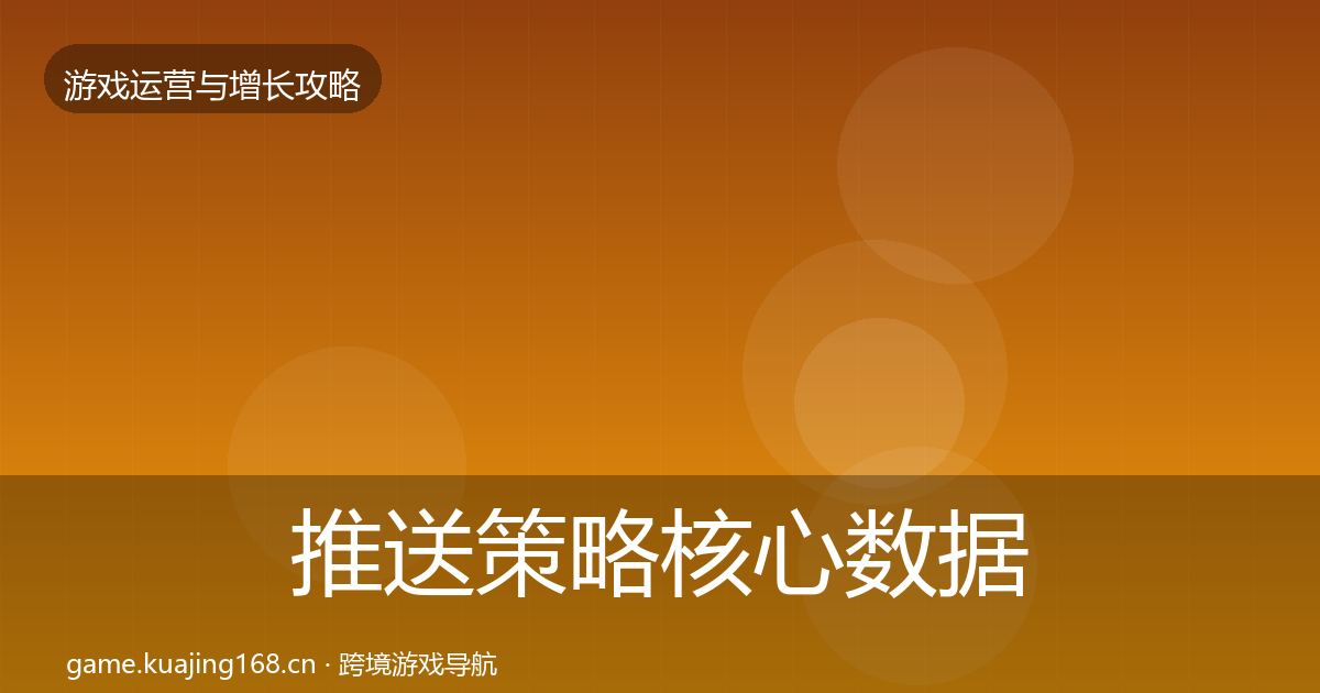 推送策略核心数据指标入门到进阶·第2239篇