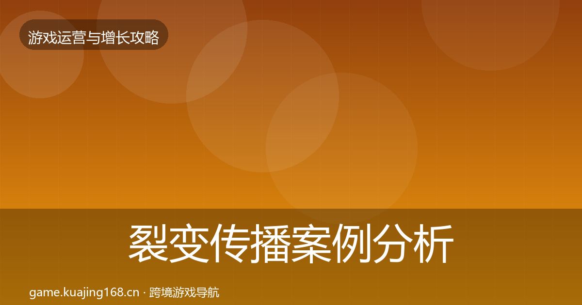 裂变传播案例分析入门到进阶·第2252篇