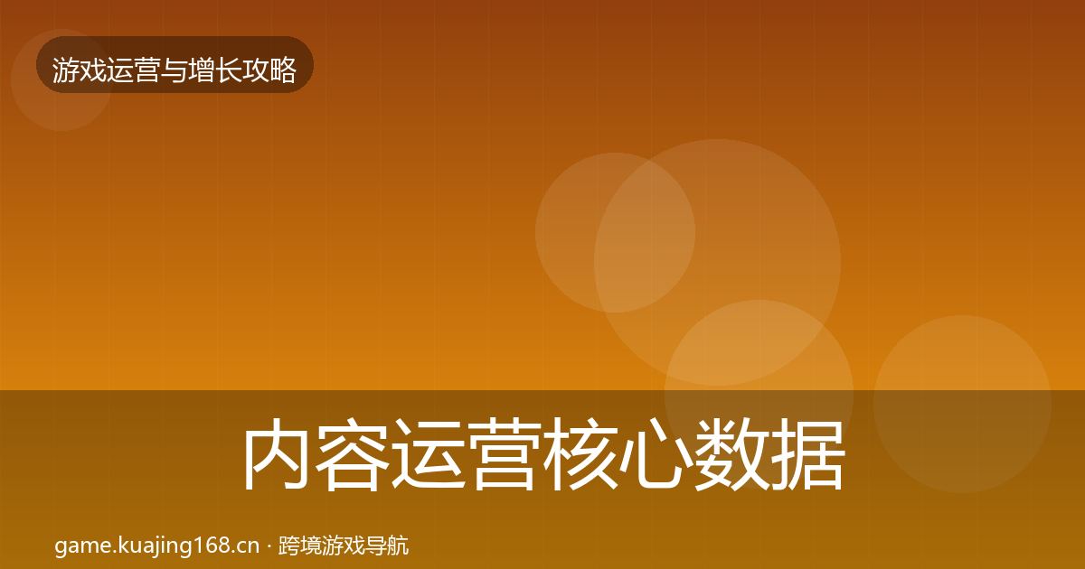 内容运营核心数据指标实践指南·第2439篇