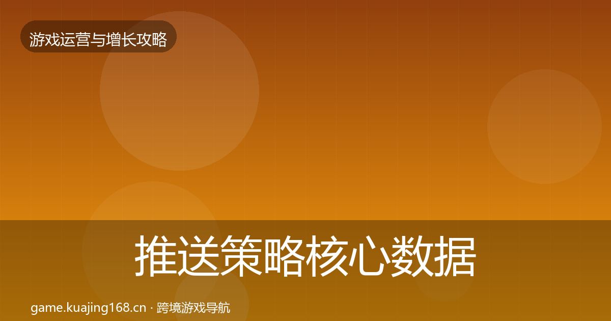 推送策略核心数据指标入门到进阶·第2439篇