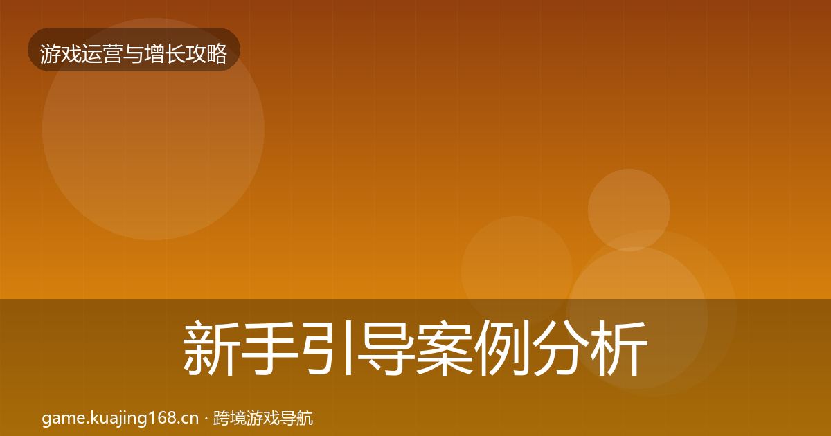 新手引导案例分析入门到进阶·第2453篇
