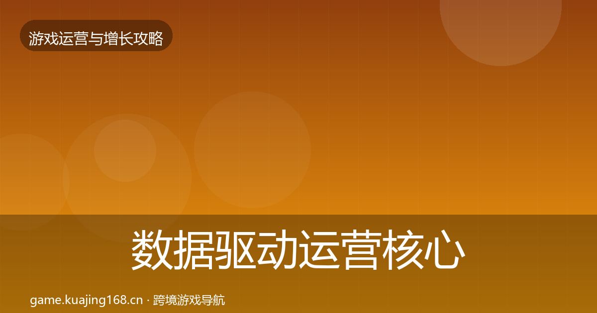 数据驱动运营核心数据指标实践指南·第2558篇