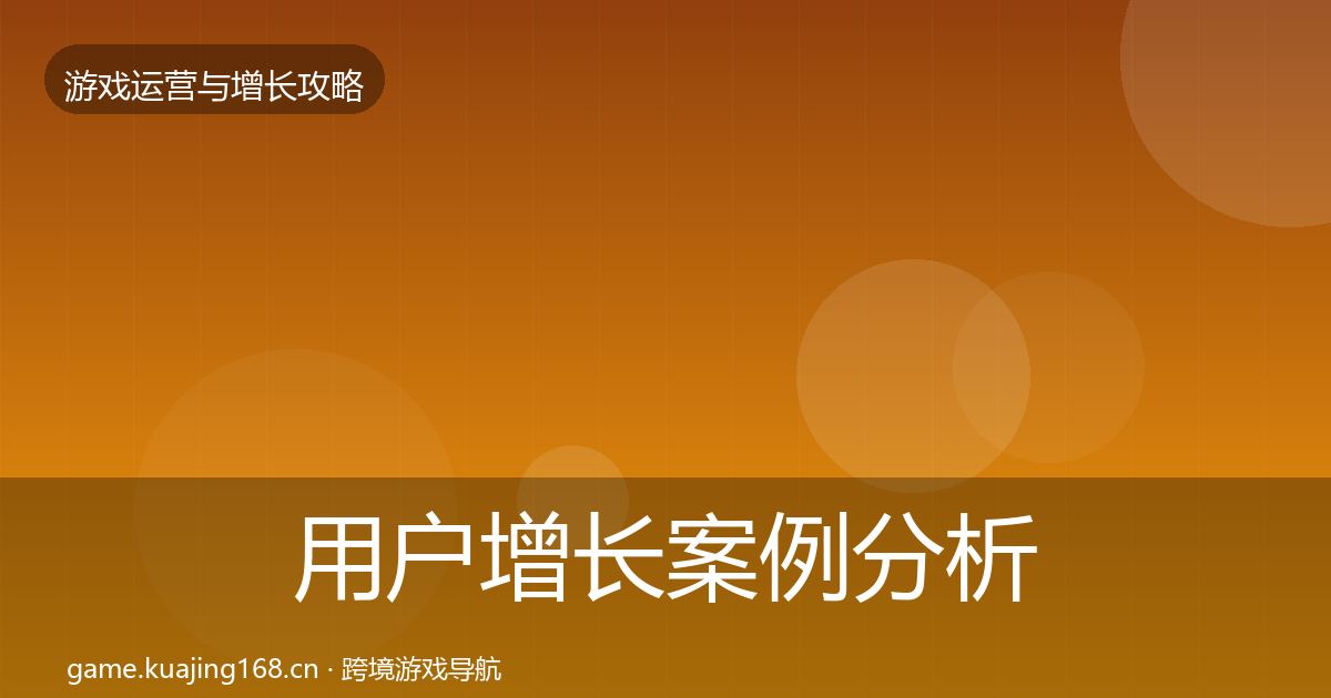 用户增长案例分析全攻略·第2651篇