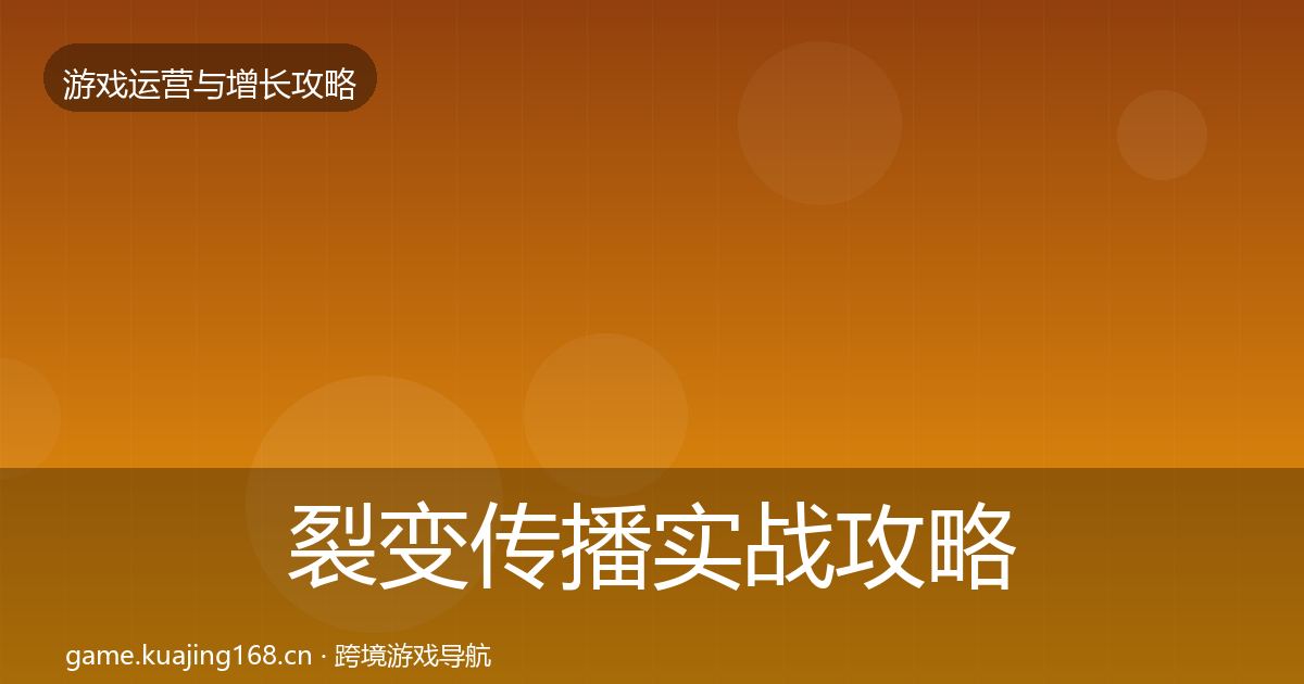 裂变传播实战攻略入门到进阶·第2682篇