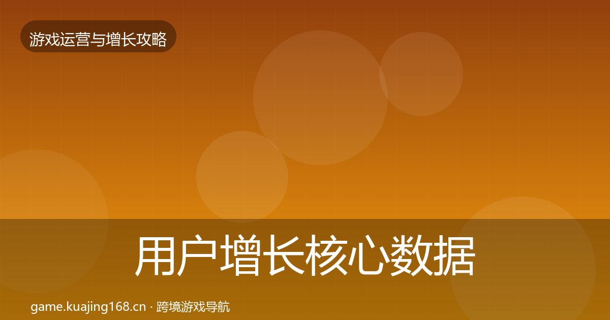 用户增长核心数据指标全攻略·第2956篇