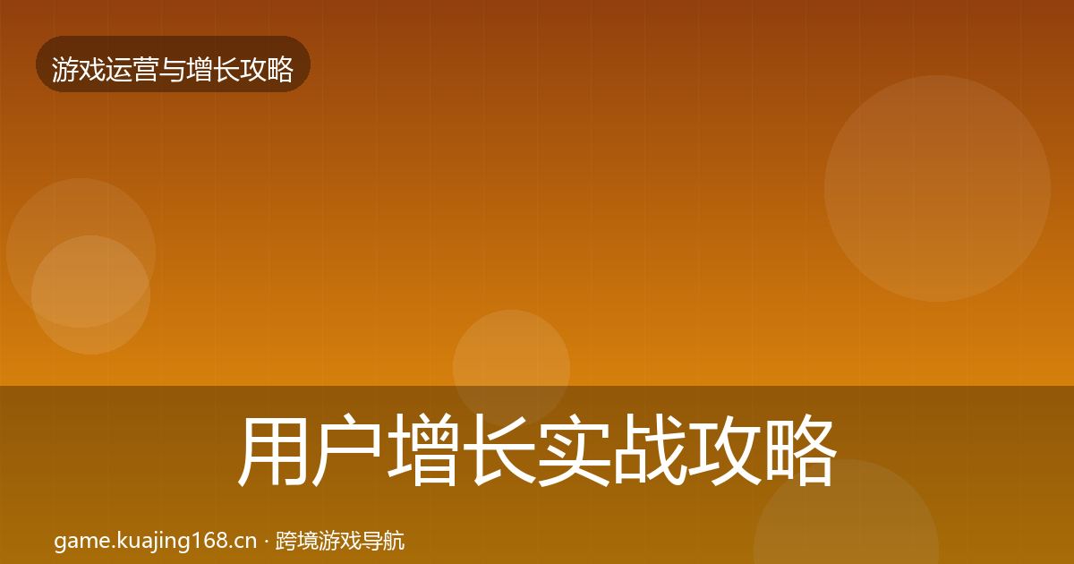用户增长实战攻略全攻略·第3001篇