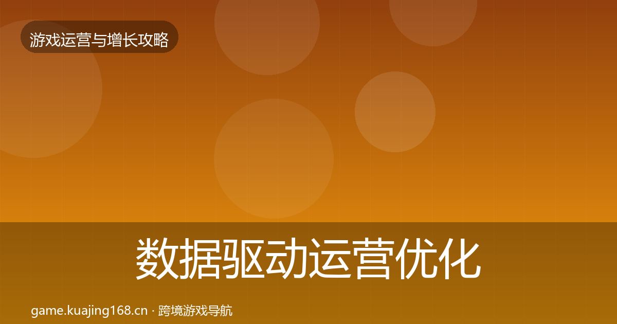 数据驱动运营优化建议实践指南