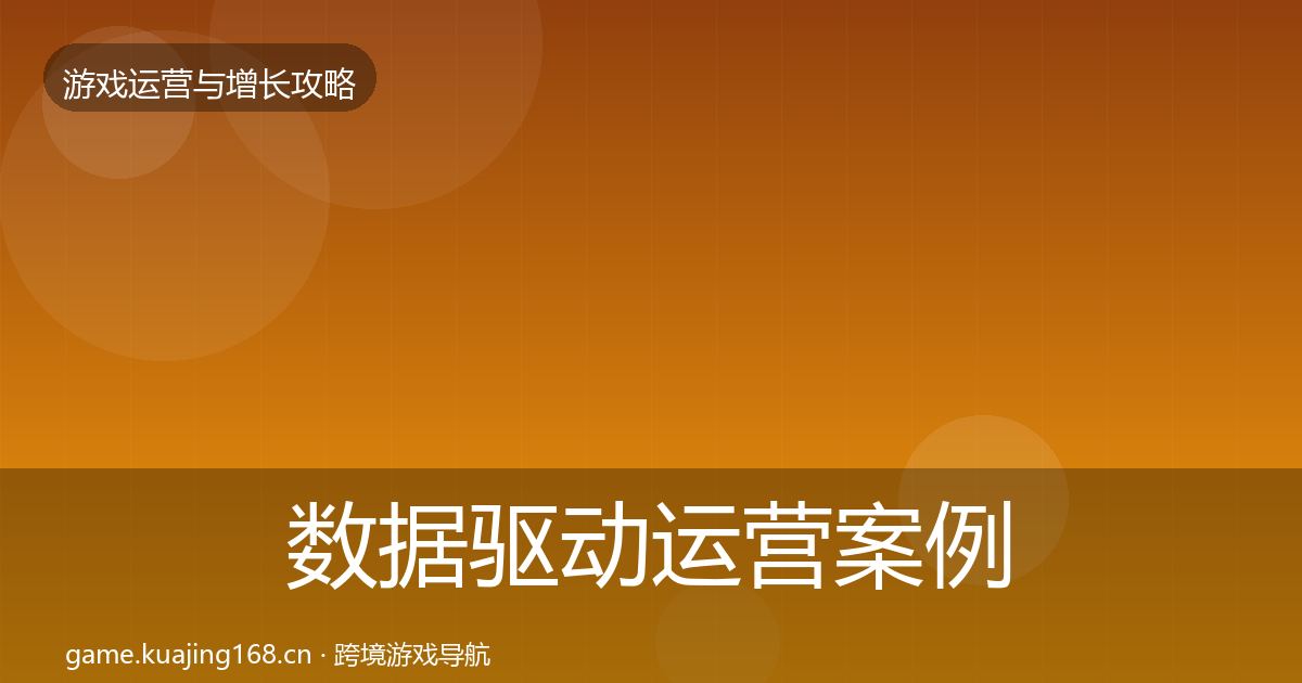 数据驱动运营案例分析实践指南·第3093篇