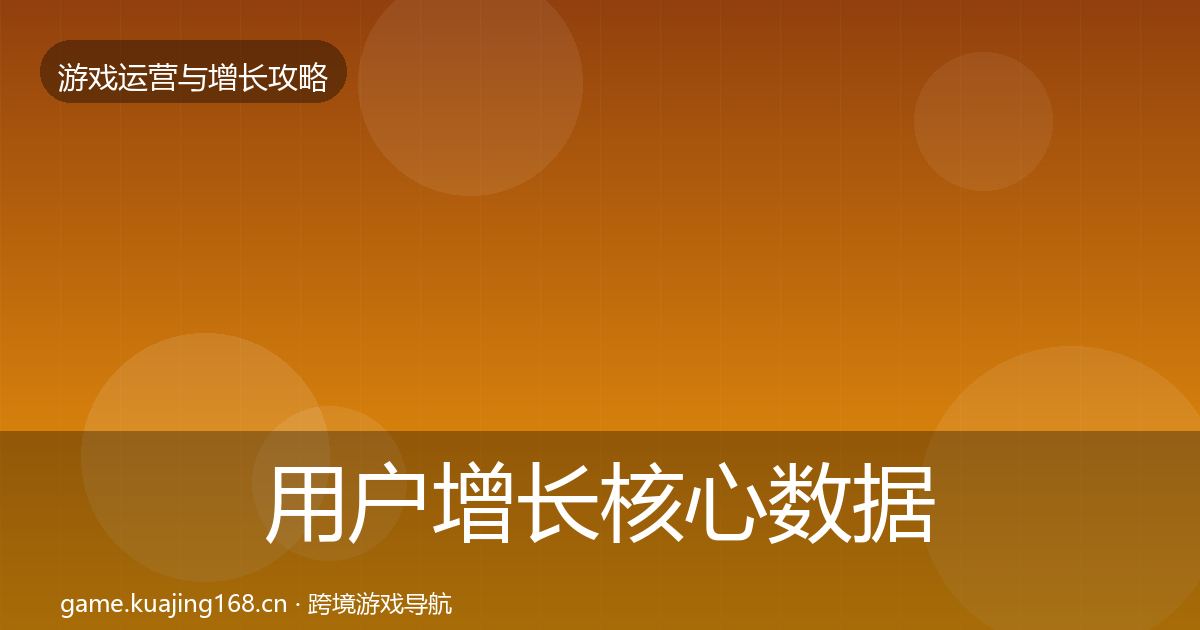 用户增长核心数据指标全攻略·第3236篇