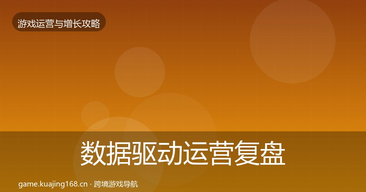 数据驱动运营复盘总结实践指南·第3308篇