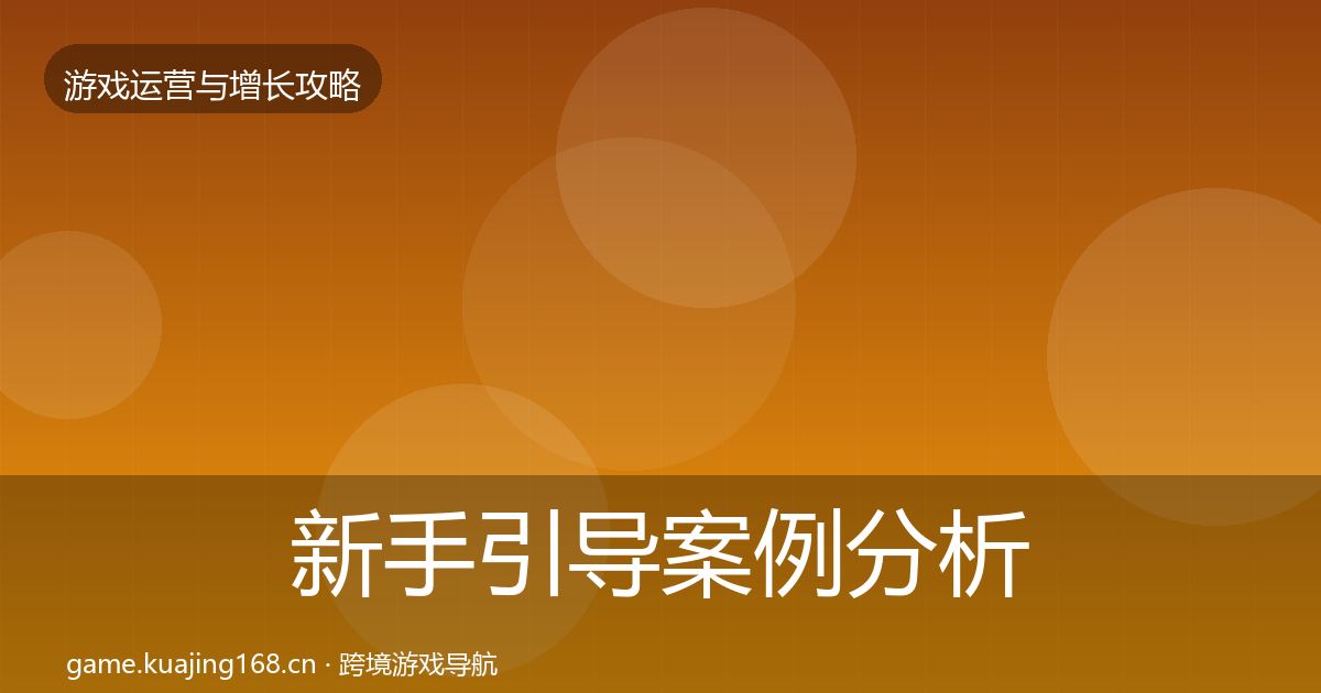 新手引导案例分析入门到进阶·第3333篇