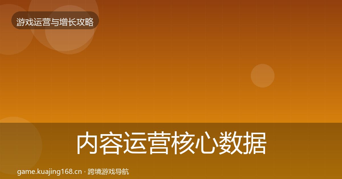 内容运营核心数据指标实践指南·第3439篇