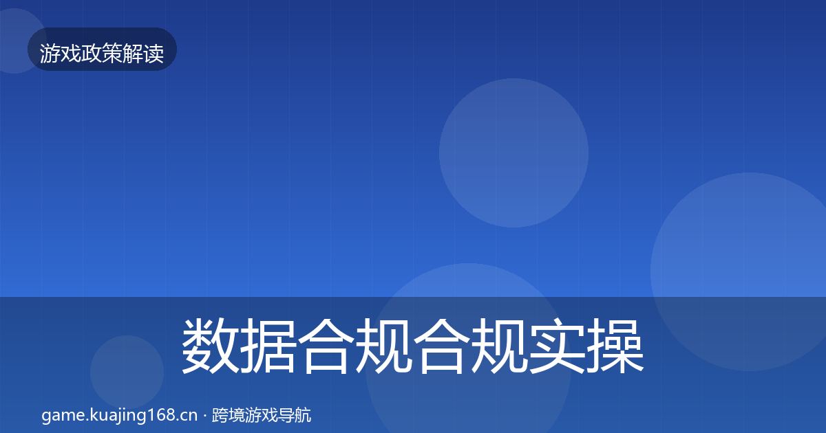 数据合规合规实操指南全指南：2026年