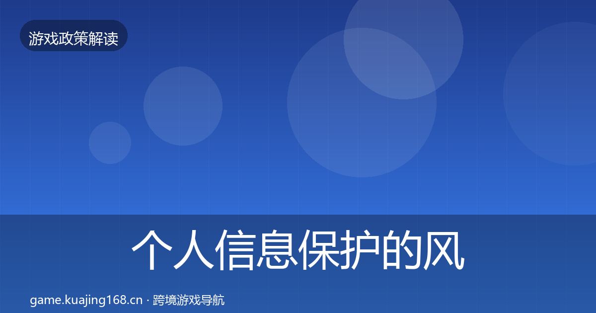 个人信息保护的风险预警清单（2027年）